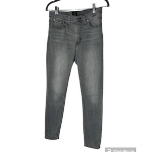 J. CREW Women's Jeans Size 28 in Gray High-Rise Skinny